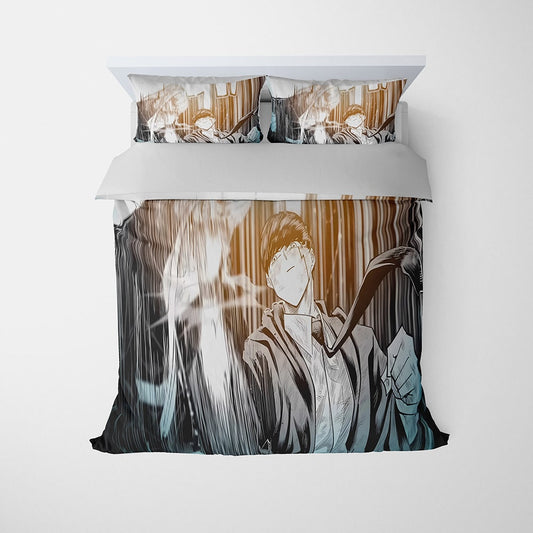 Mash Burnedead Mashle Magic And Muscles Comforter Set