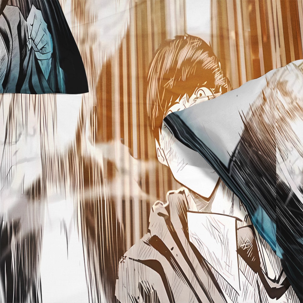 Mash Burnedead Mashle Magic And Muscles Comforter Set