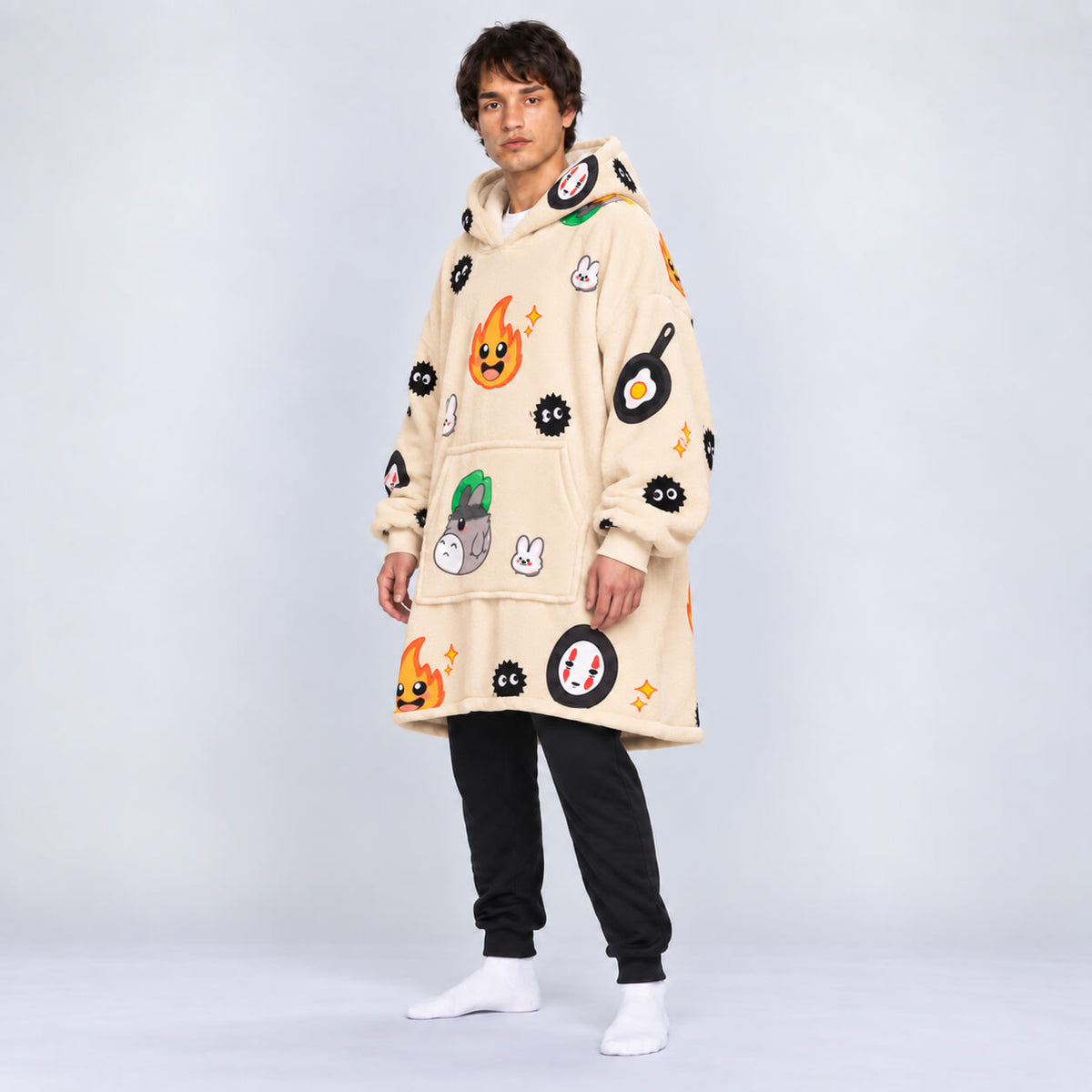 Soots Lebhafter Übergroßer Decken-Hoodie