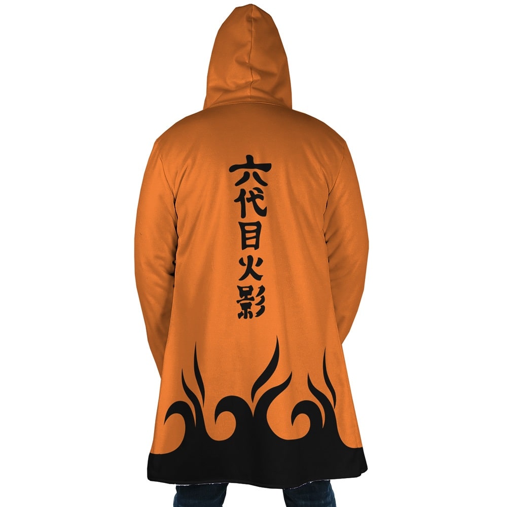 Minato Namikaze Naruto Hooded Cloak Coat