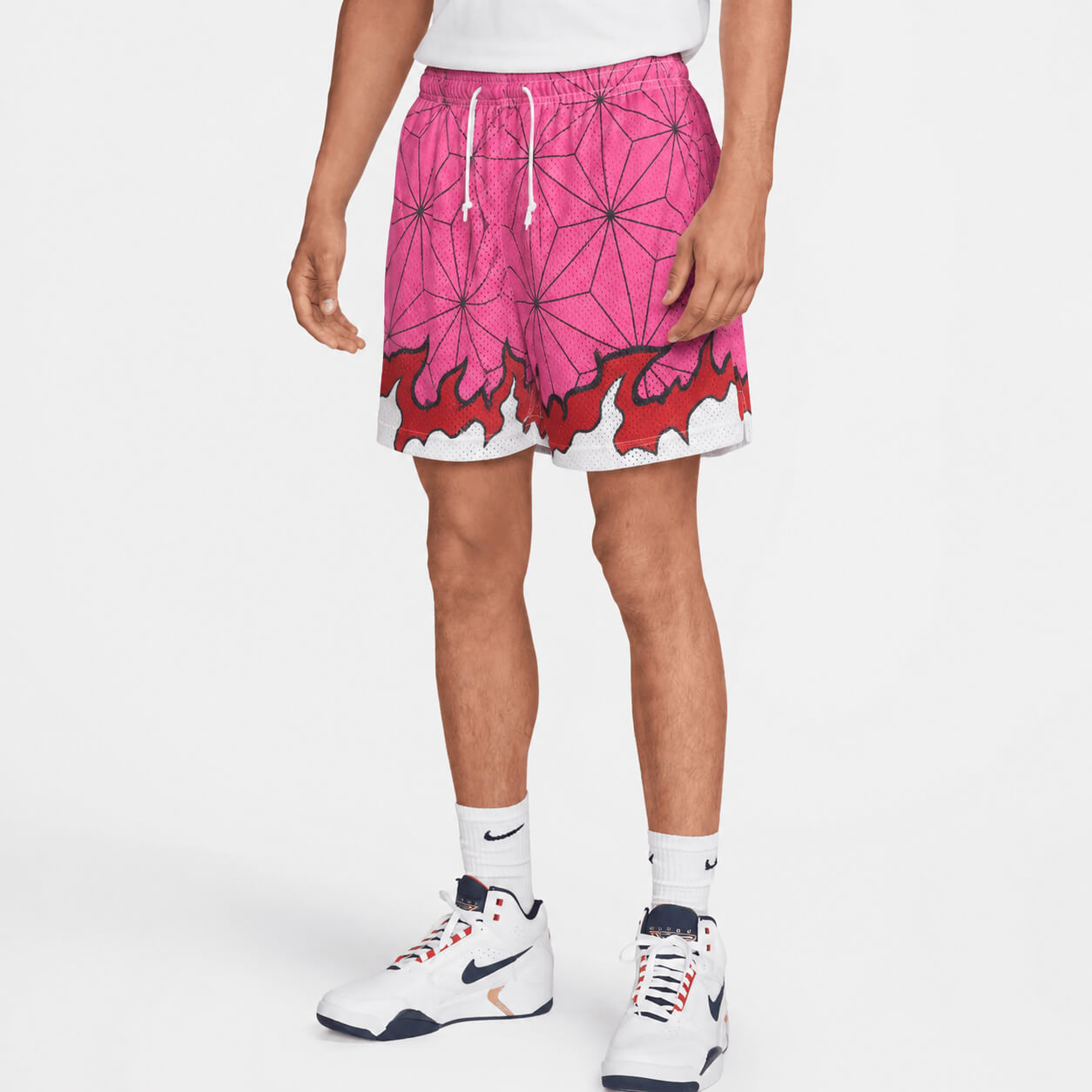 Demon Slayer Nezuko Mesh Shorts