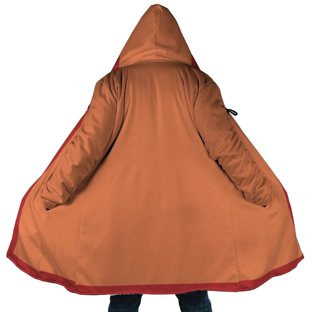 Kozuki Oden Wano Kuni One Piece Hooded Cloak Coat