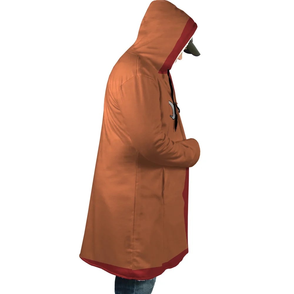 Kozuki Oden Wano Kuni One Piece Hooded Cloak Coat