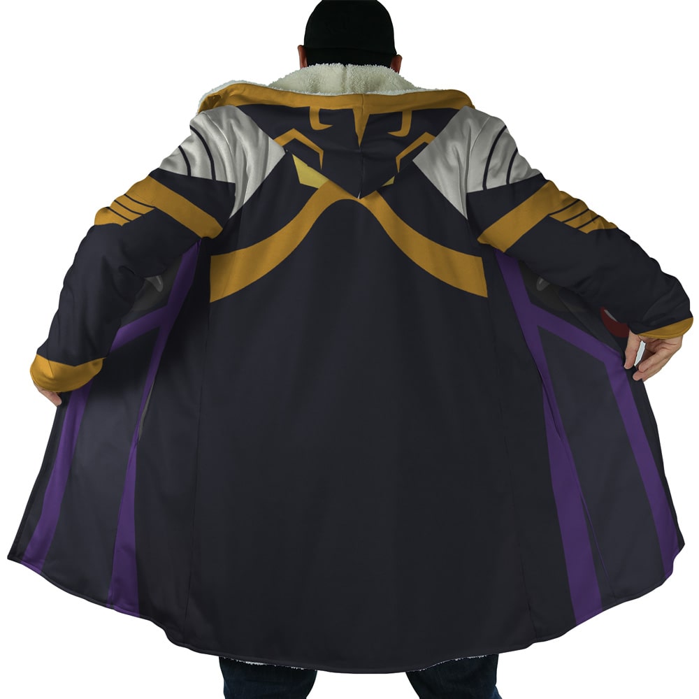 Overlord Ainz Ooal Gown Momonga Hooded Cloak Coat
