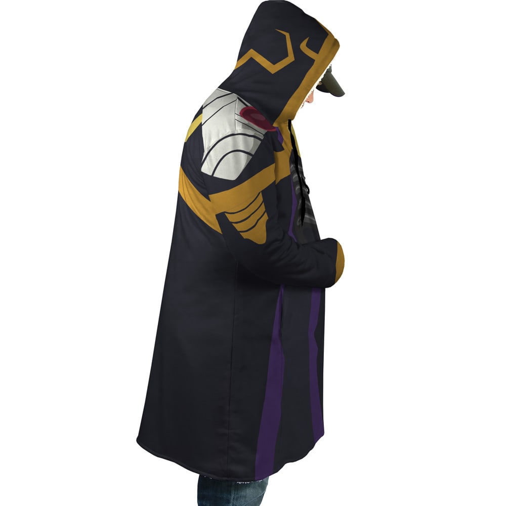 Overlord Ainz Ooal Gown Momonga Hooded Cloak Coat