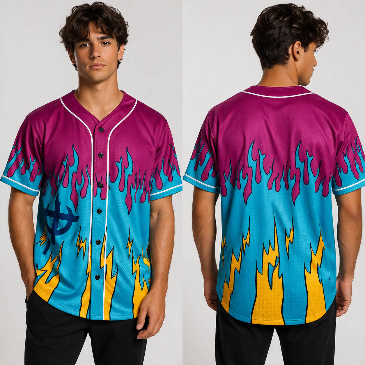 Phoenix One Piece Baseball-Trikot