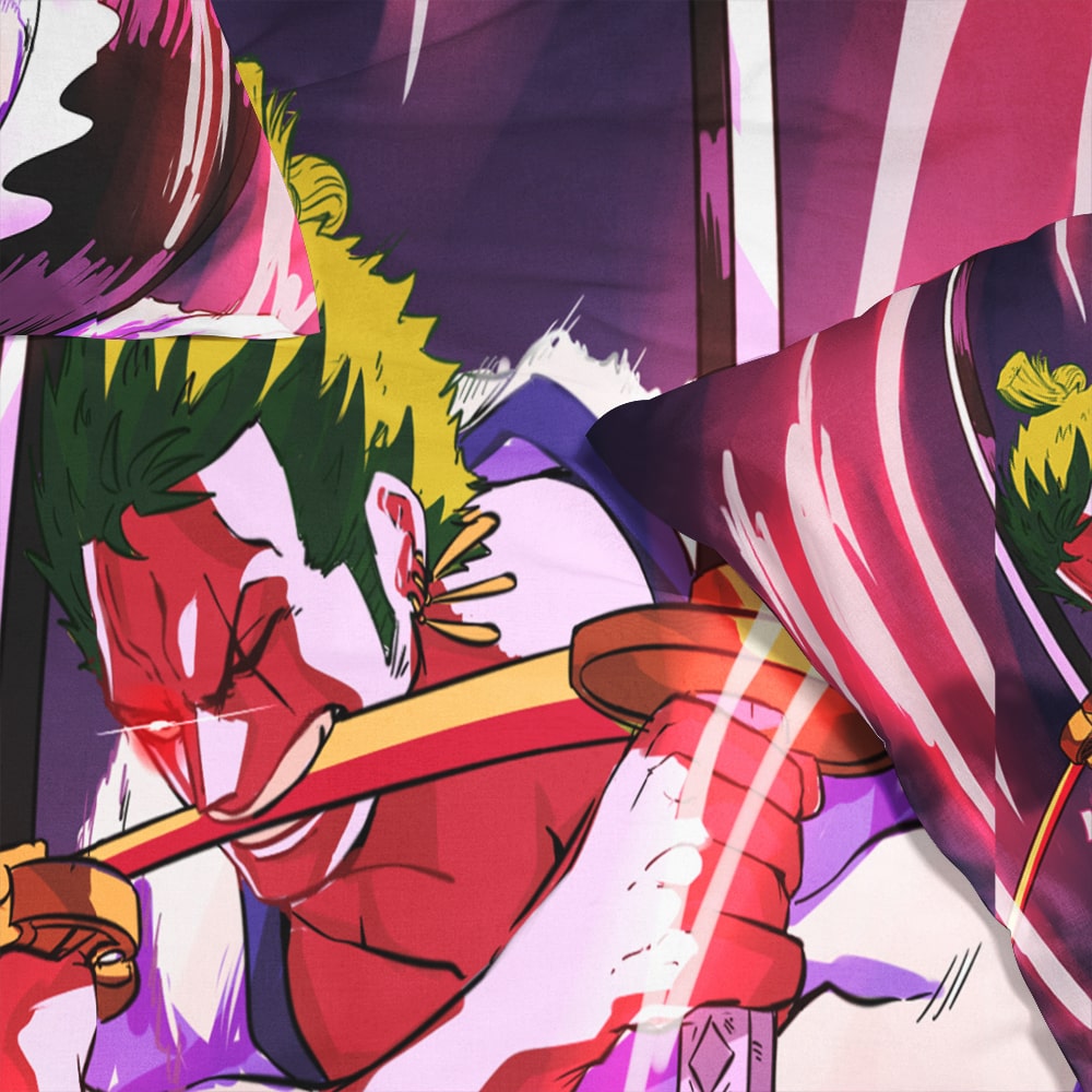 Pirate Hunter One Piece Zoro Comforter Set