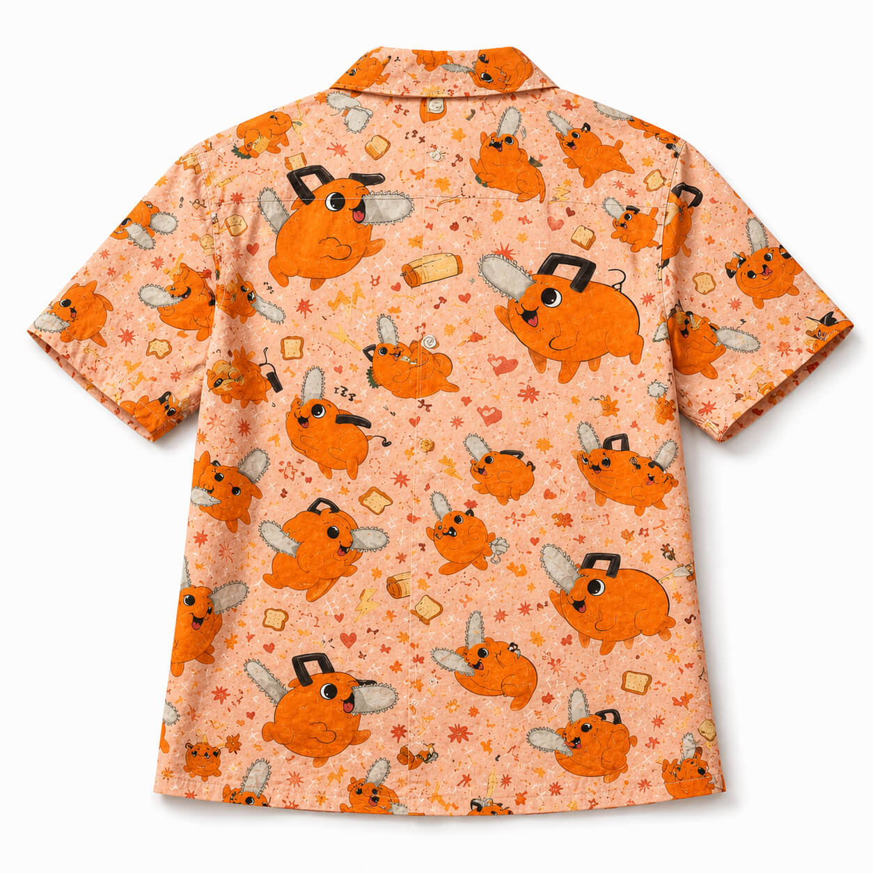 Pochita Chainsaw Devil Chainsaw Man Buton Up Shirt