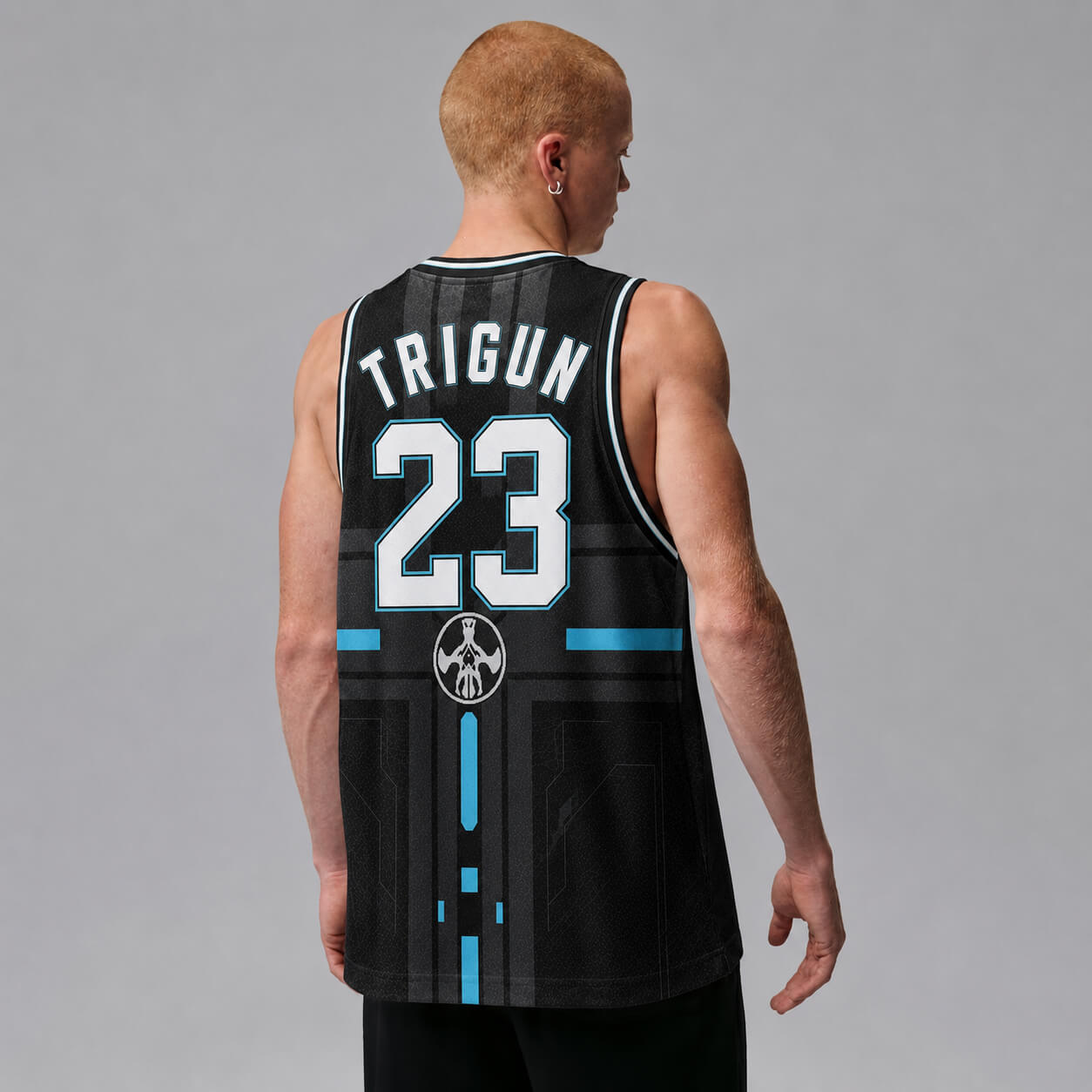 Punisher Trigun Stampede Basketball Jersey