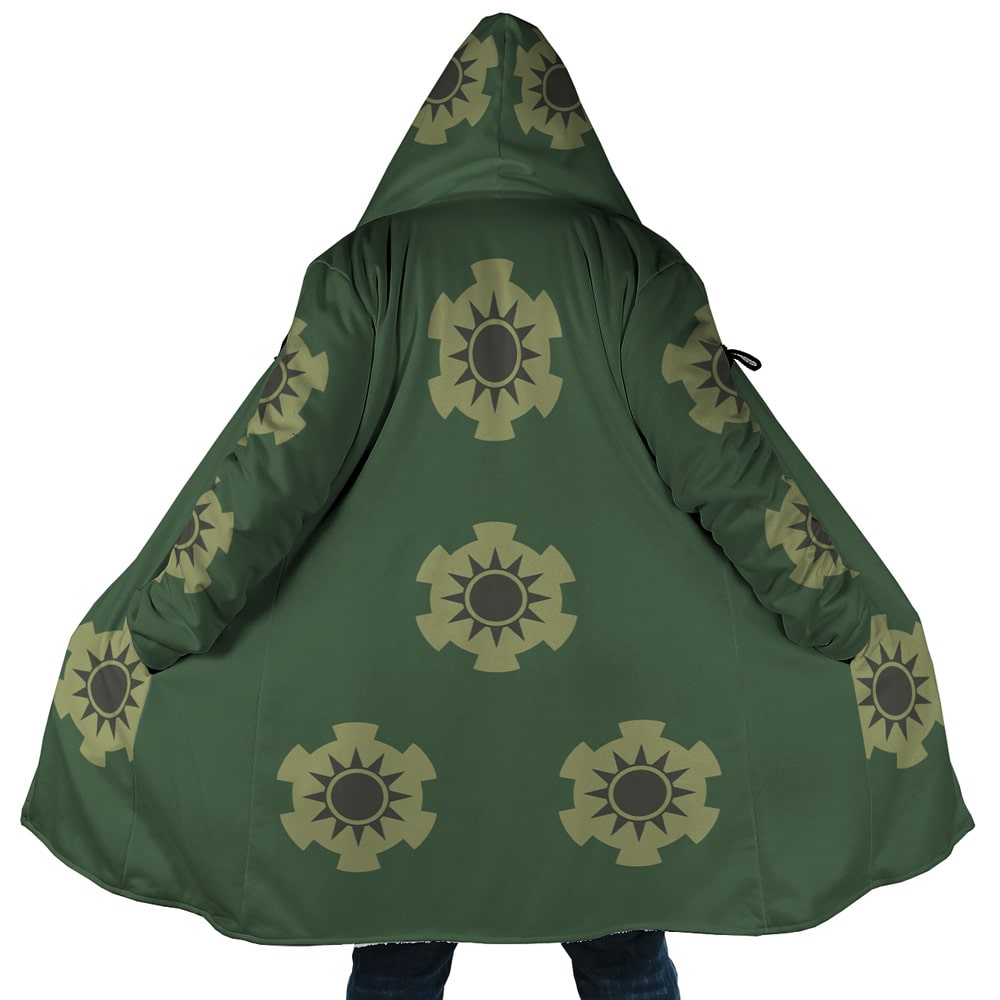 Zoro Wano Arc One Piece Hooded Cloak Coat