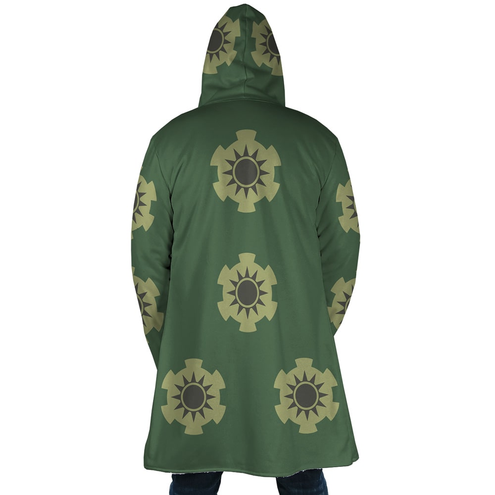 Zoro Wano Arc One Piece Hooded Cloak Coat
