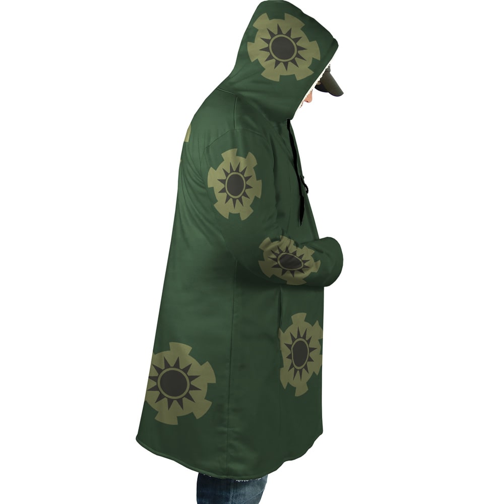 Zoro Wano Arc One Piece Hooded Cloak Coat
