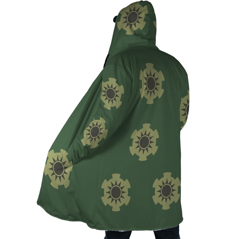 Zoro Wano Arc One Piece Hooded Cloak Coat
