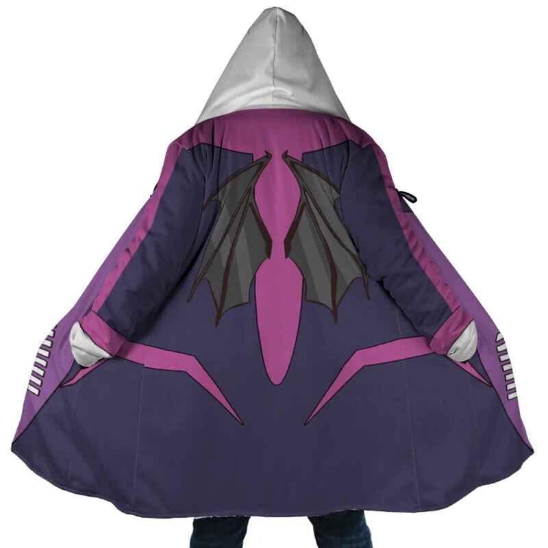 Rouge Sonic The Hedgehog Hooded Cloak Coat