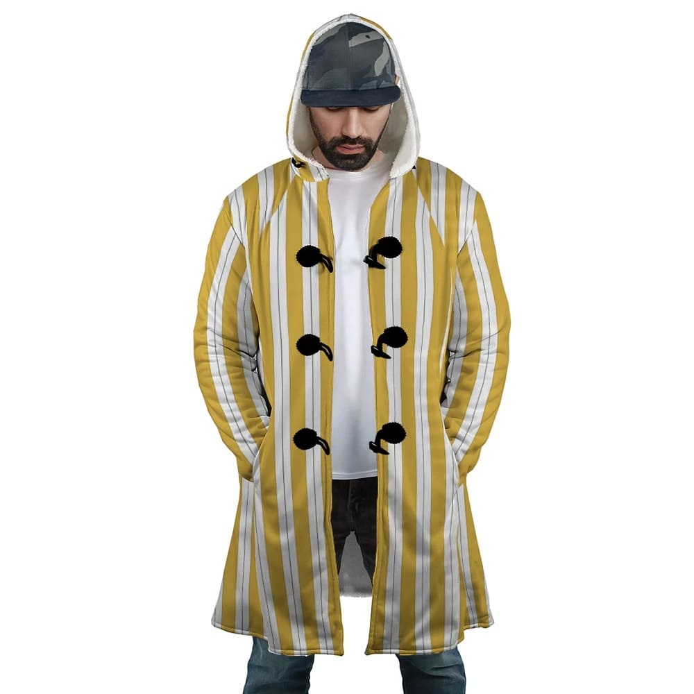 Sanji Wano Country One Piece Hooded Cloak Coat