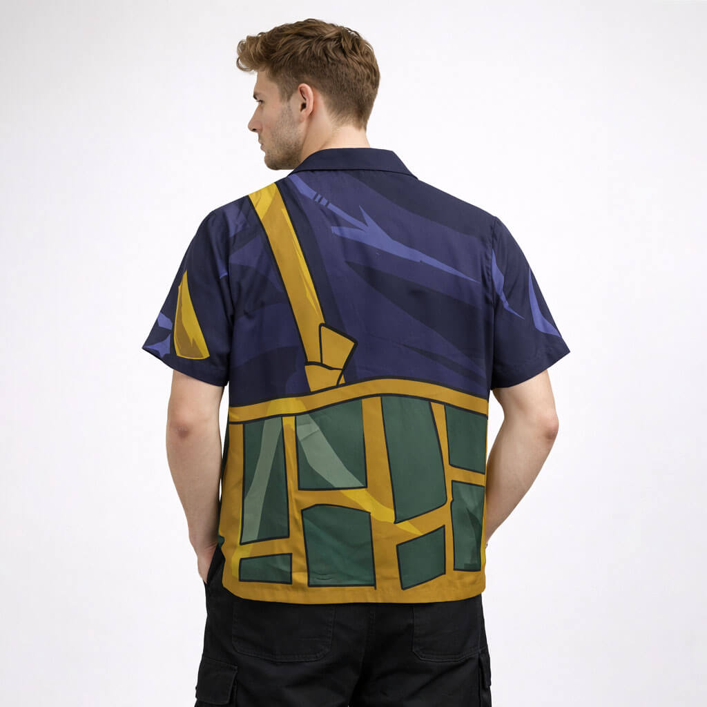 Suguru Geto Jujutsu Kaisen Button Up Shirt