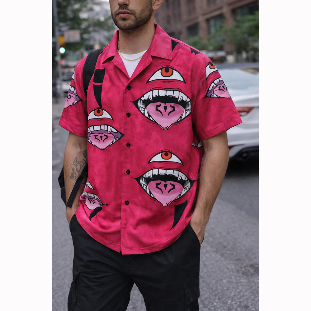 Sukuna Curse Button Up Shirt