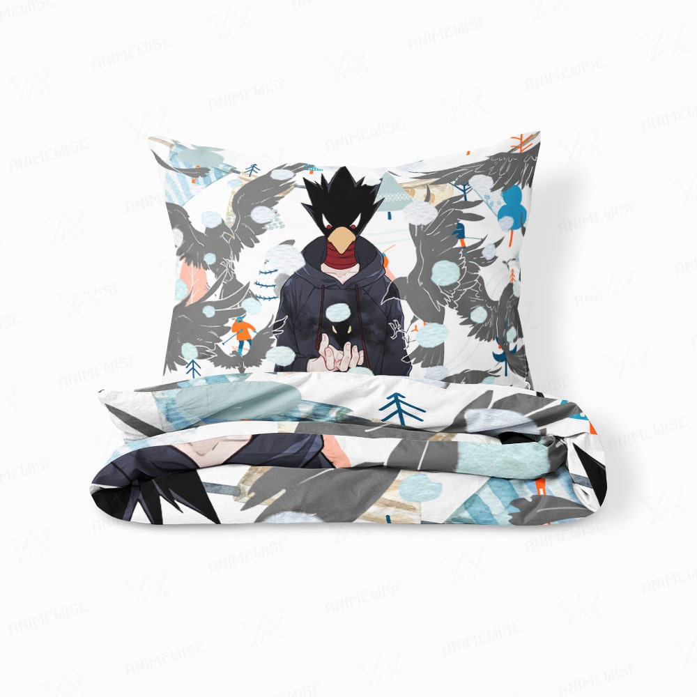 Takoyami Dark Shadow Chrsmas Snow Sleek BNHA Comforter Set