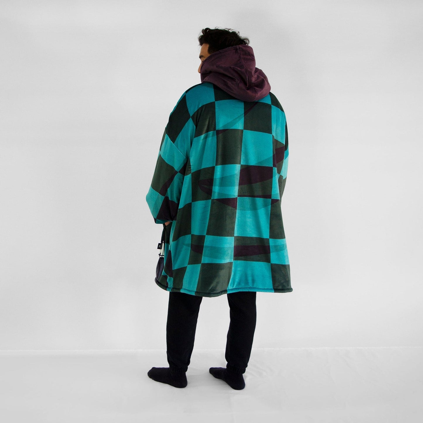 Tanjiro Kamado Demon Slayer Blanket Hoodie