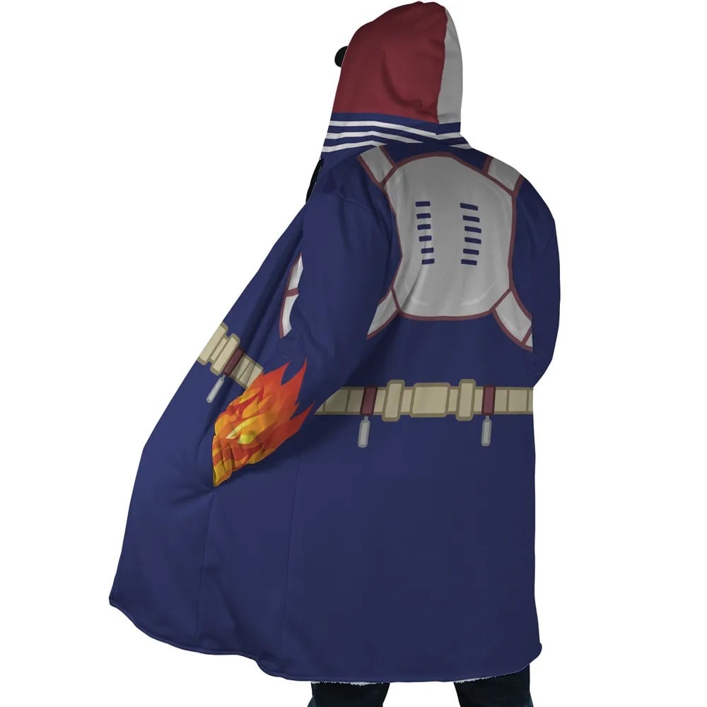 Shoto Todoroki My Hero Academia Hooded Cloak Coat