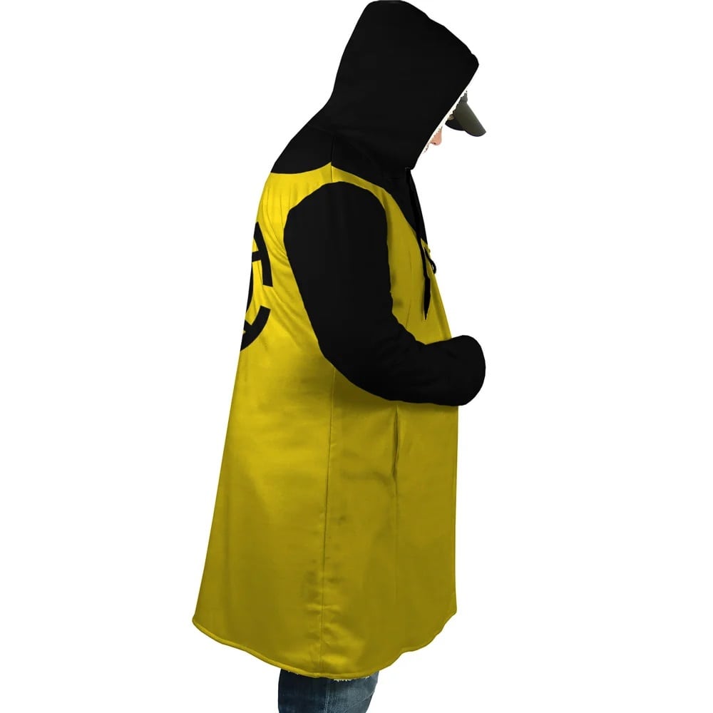 Trafalgar D. Water Law One Piece Hooded Cloak Coat