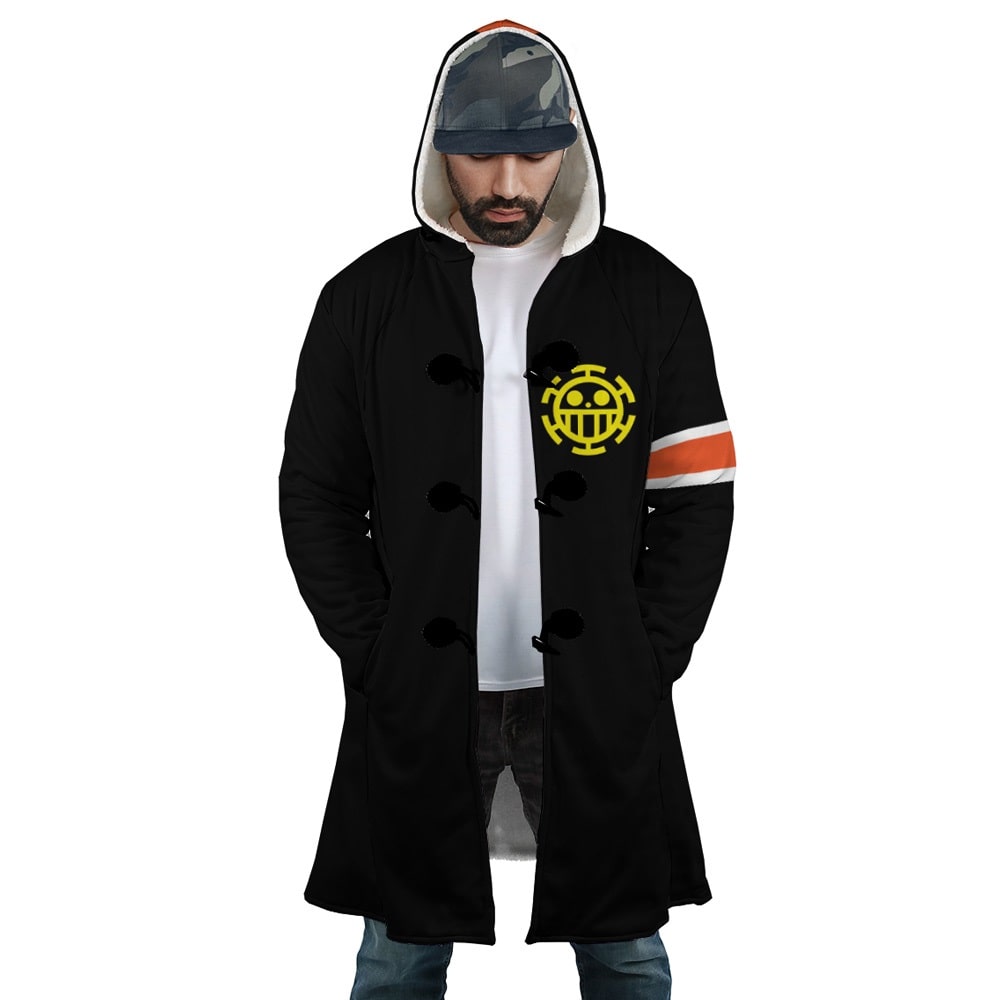 Law Corazon Dressra One Piece Hooded Cloak Coat