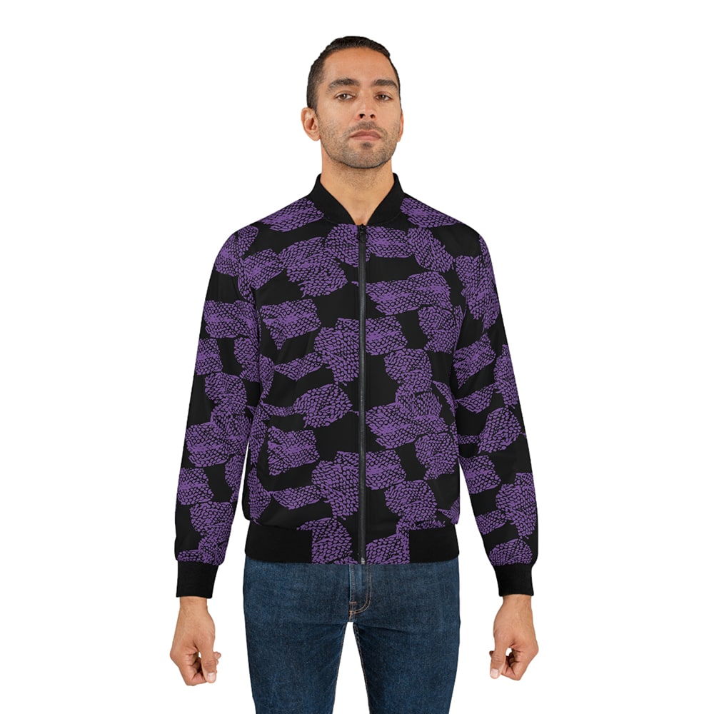 Twelve Kizuki Upper Rank One Demon Corp Bomber Jacket