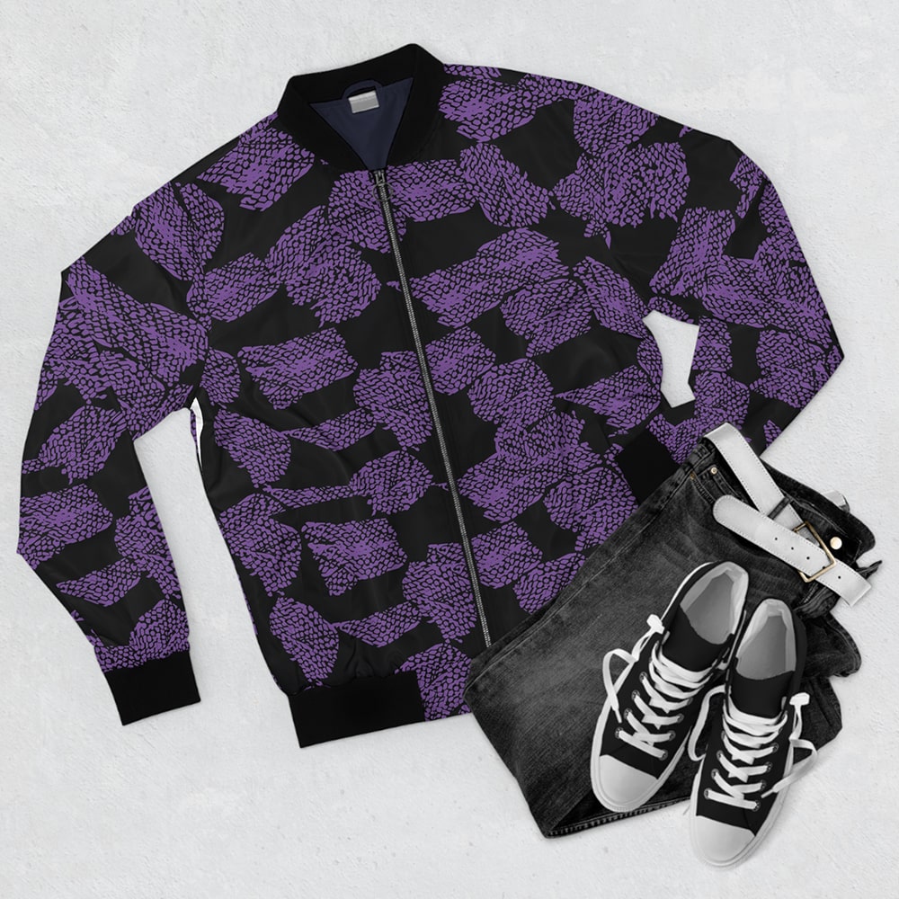 Twelve Kizuki Upper Rank One Demon Corp Bomber Jacket