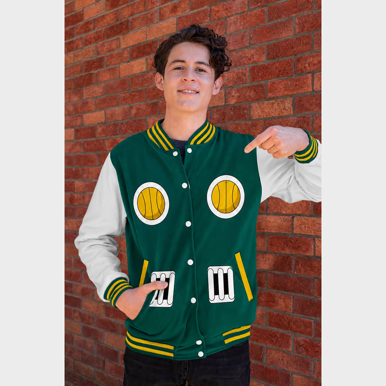 Usopp One Piece Egghead Varsity Jacket