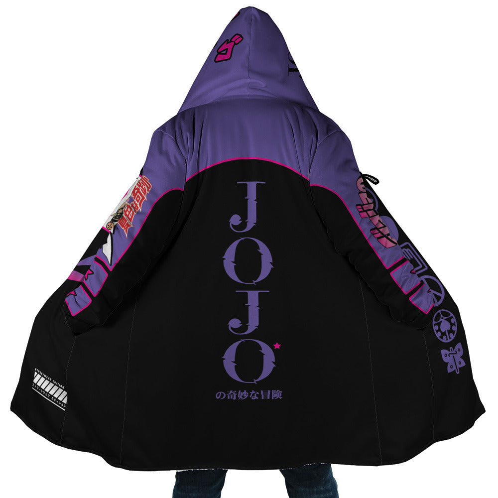 JoJo's Bizarre Adventure Yare Yare Hooded Cloak Coat