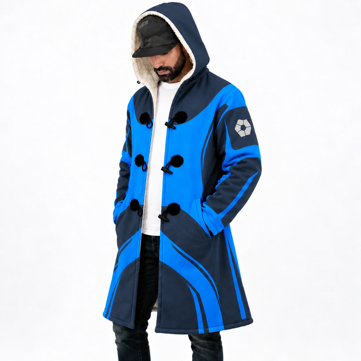 Yoichi Isagi Blue Lock Hooded Dream Cloak Coat