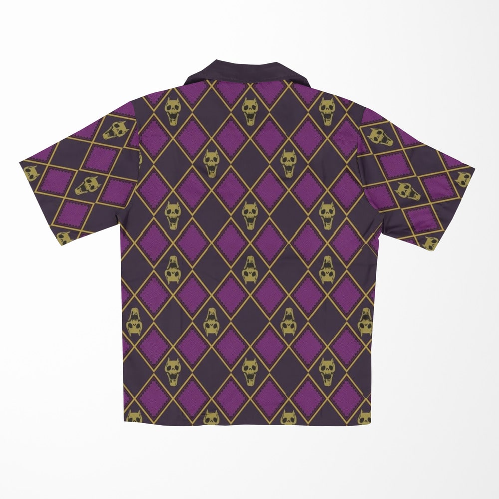 Yoshikage Kira Killer Queen JoJo Button-up Hawaiihemd
