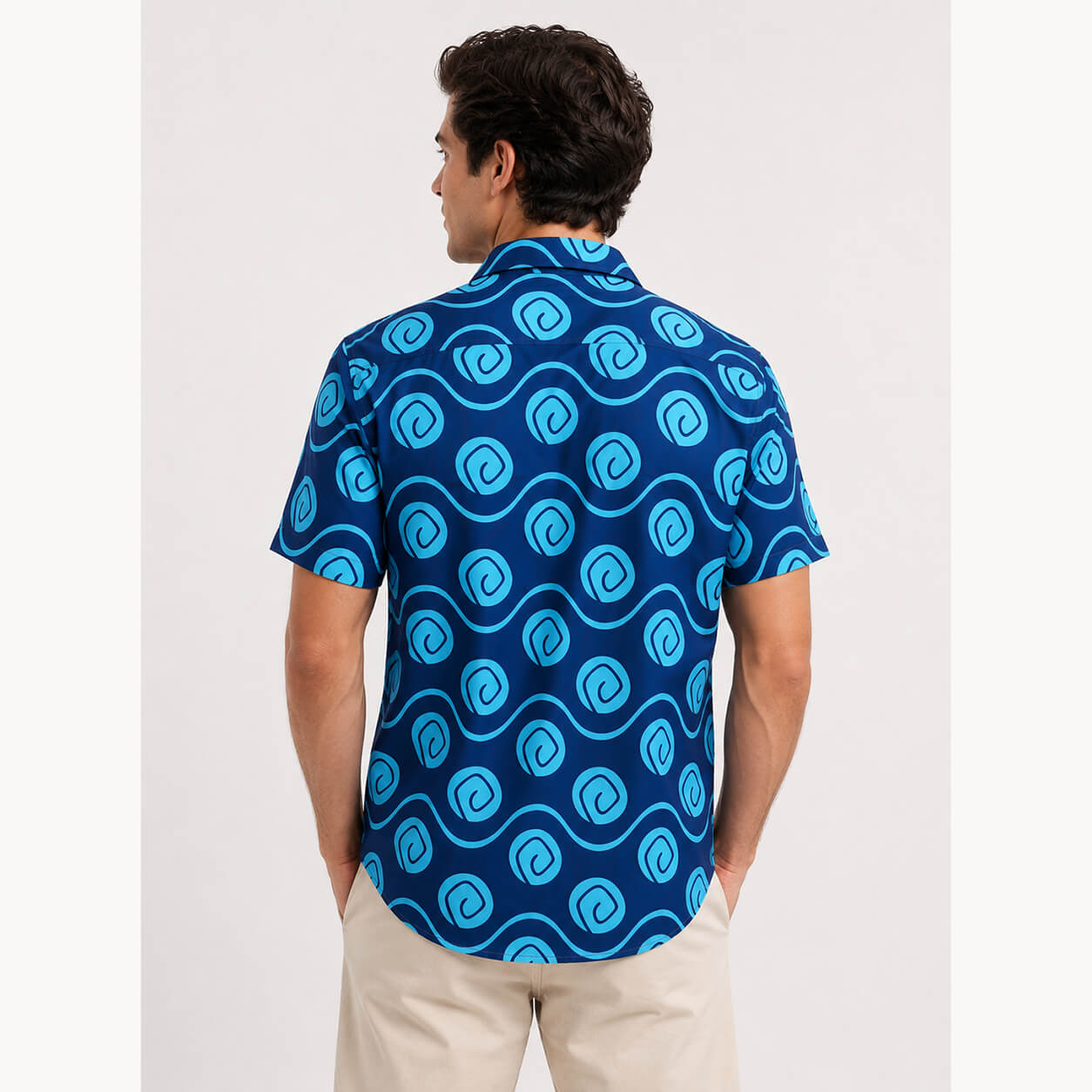 Zoro Arlong Park Pattern One Piece Hawaiian Shirt