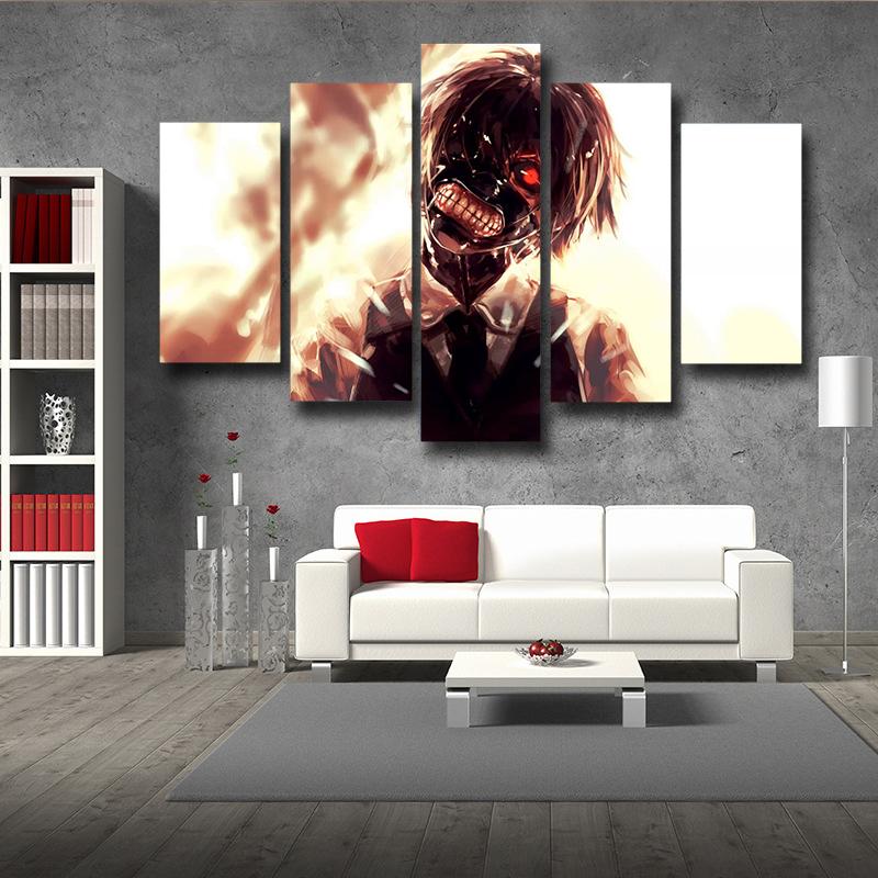 Tokyo Ghoul Cool Kaneki Ken Mask Canvas