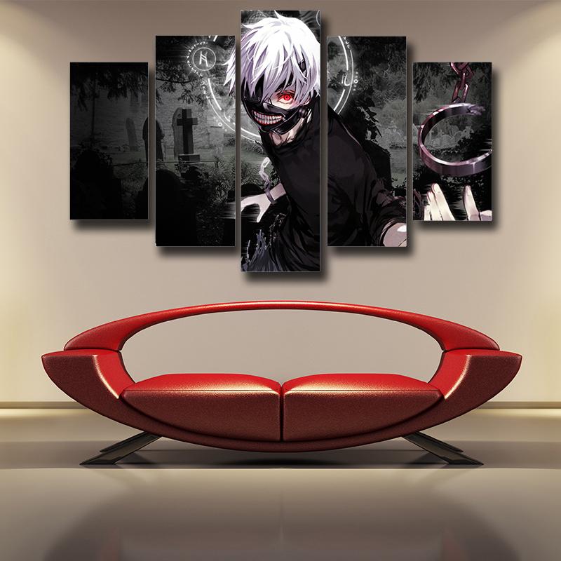 Cool Tokyo Ghoul 3D Printed Canvas