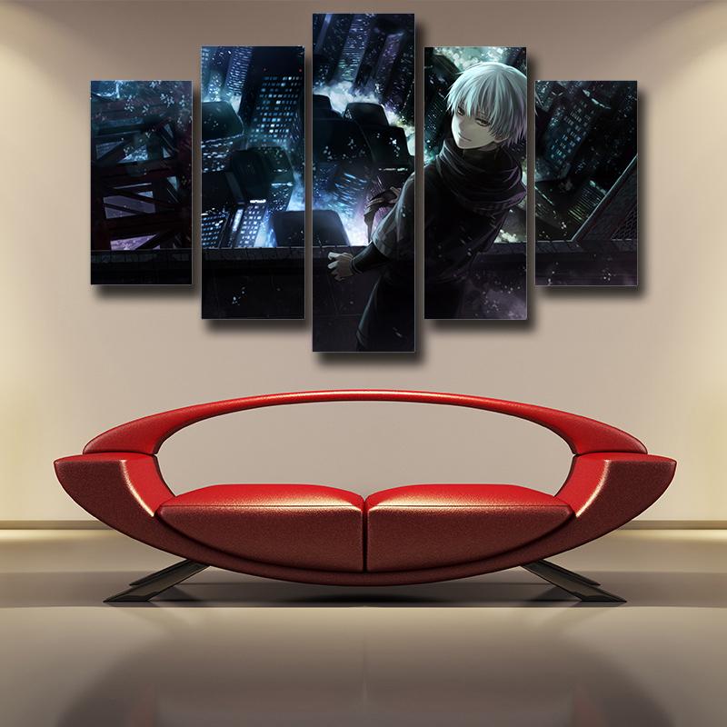 Masked Kaneki Tokyo Ghoul Canvas
