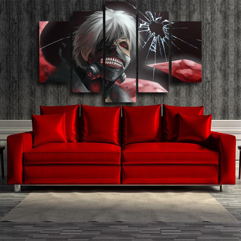 Human Ghoul Kaneki Tokyo Ghoul Canvas