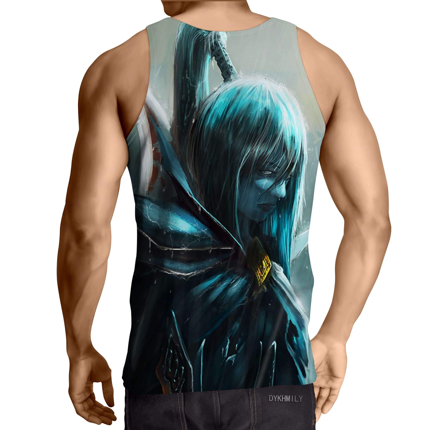 Phantom Assassin Cool Art 3D Printed Phantom Assassin Tank Top - Anime Wise