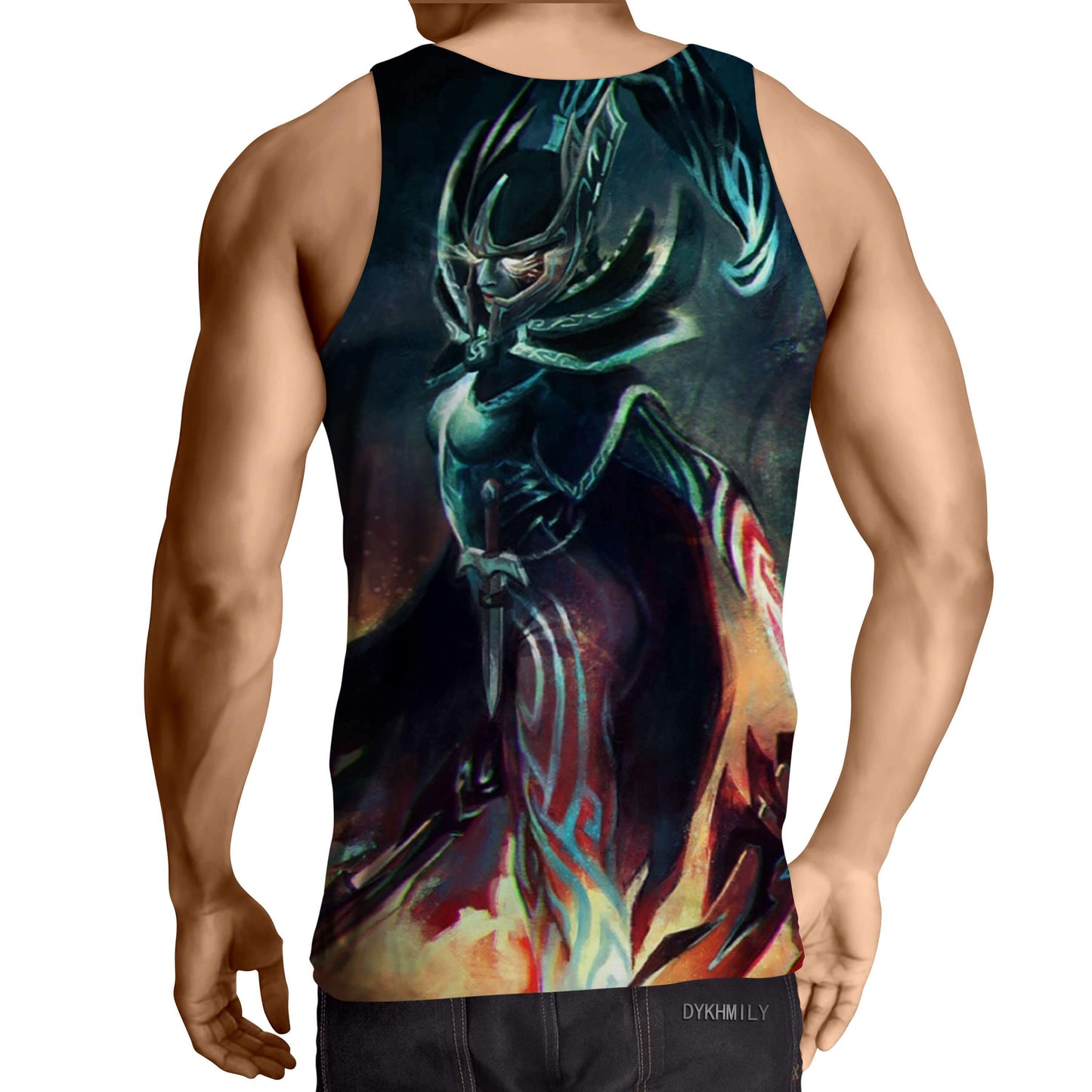 Phantom Assassin art 3D Printed Phantom Assassin Tank Top - Anime Wise