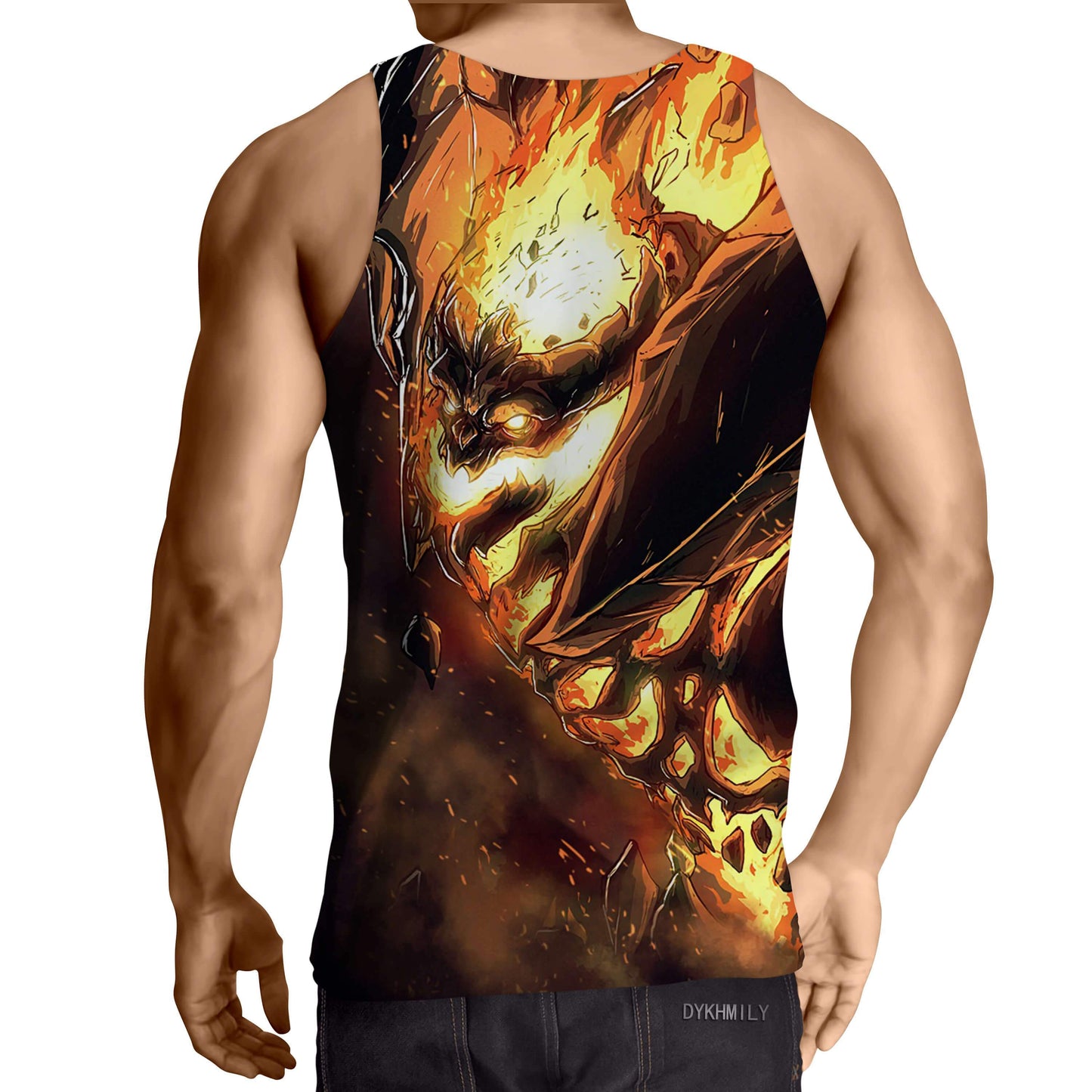 Shadow Fiend Demon Eater 3D Printed Shadow Fiend Tank Top - Anime Wise
