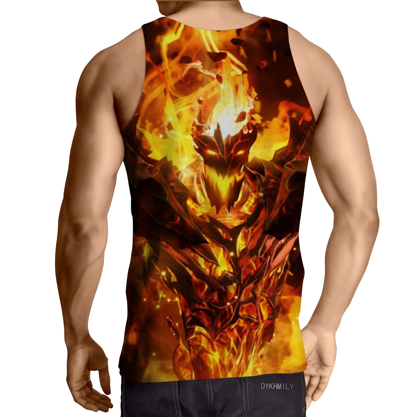 Shadow Fiend Demon Eater 3D Printed Shadow Fiend Tank Top - Anime Wise