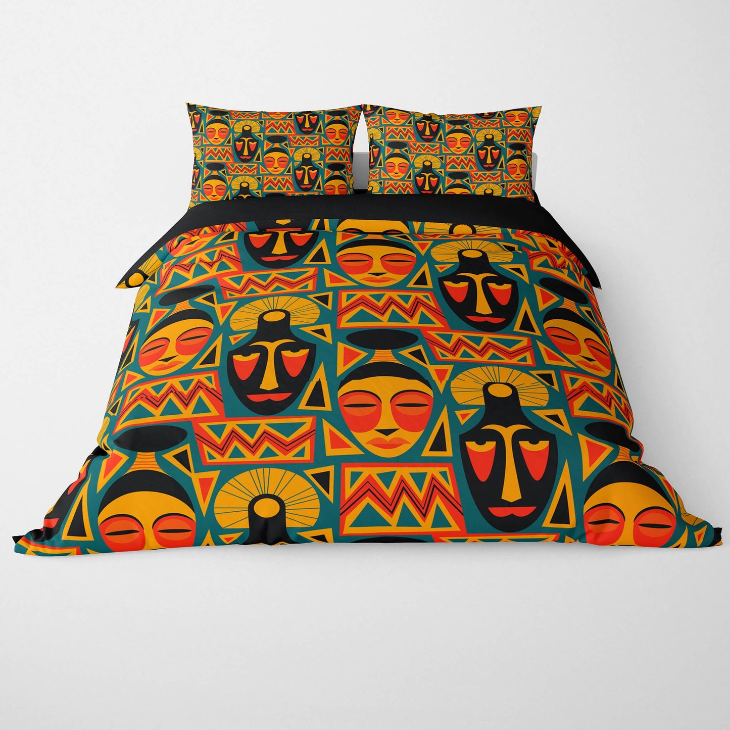 Afro Tribal Art Pattern Duvet Cover Bedding