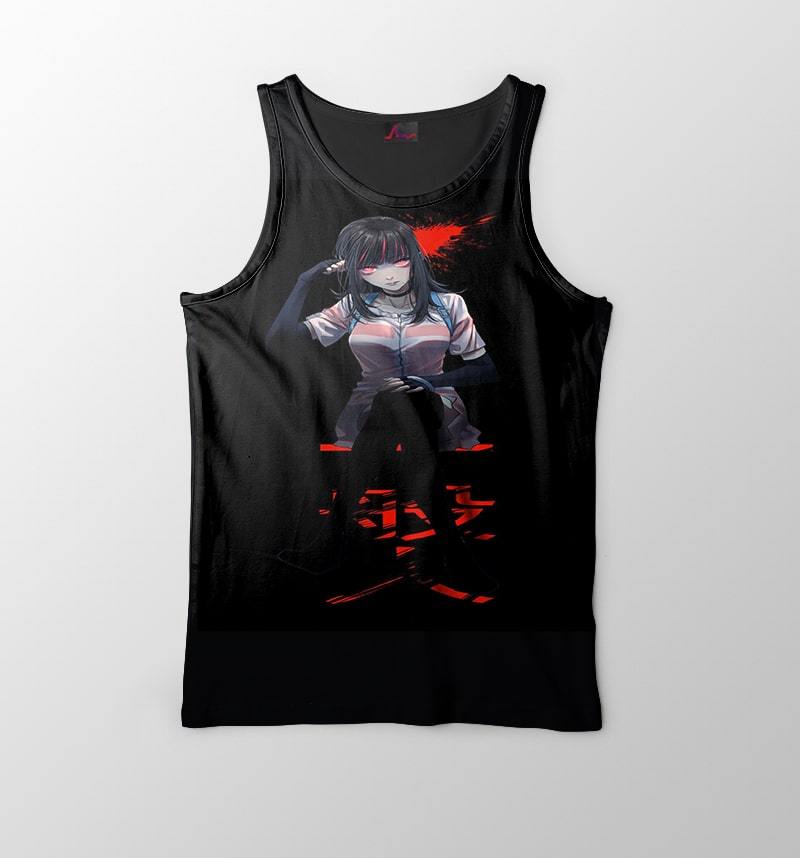Akudama Drive Prison Look Swindler Tank Top