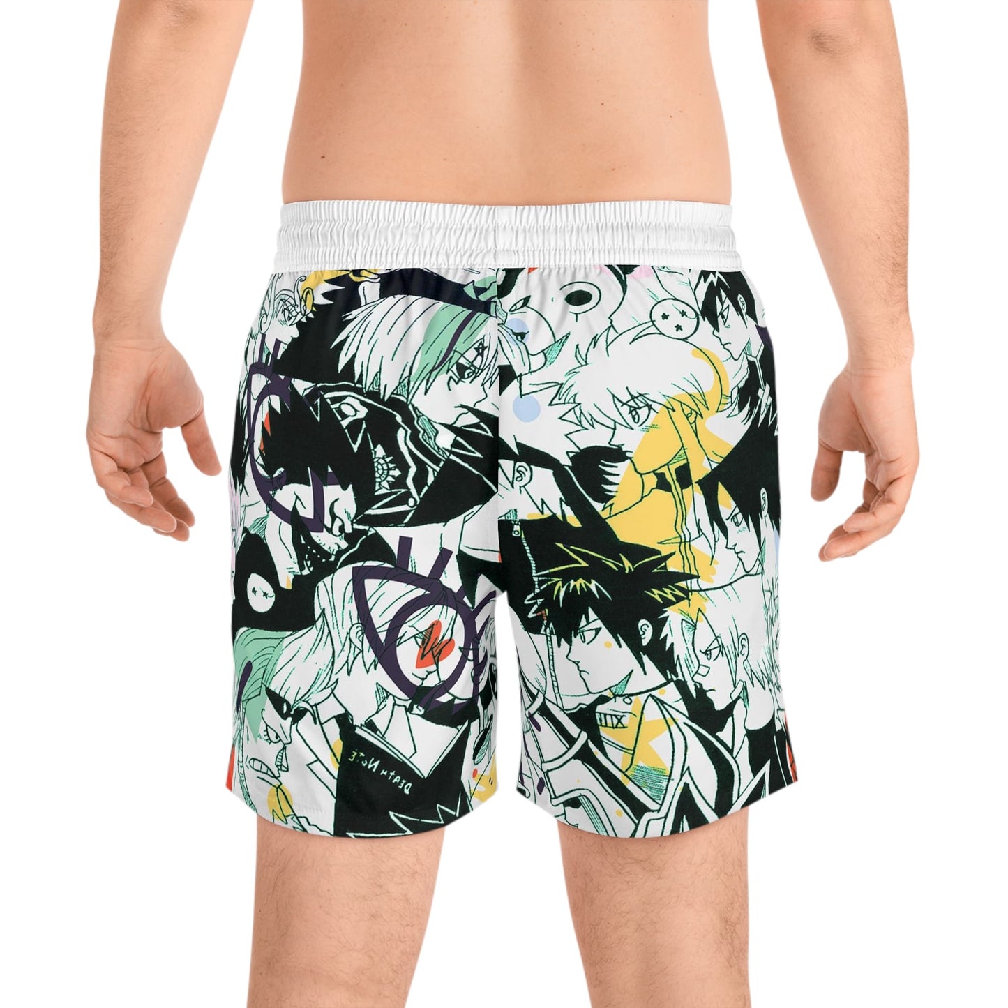 Naruto Dragon Ball All Anime Crossover Swim Shorts