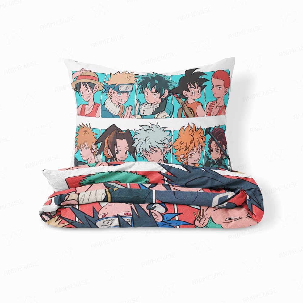 All Anime Legends Anime Crossover Comforter Bedding