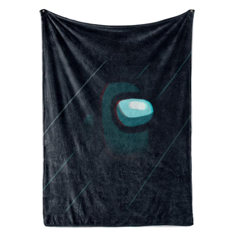Among Us Liner Embossed Space Plush Fleece Blanket