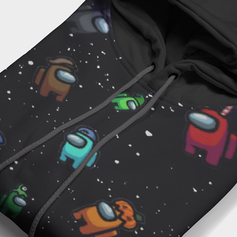 Among Us Gaming Spaceship Blend Pullover Hoodie