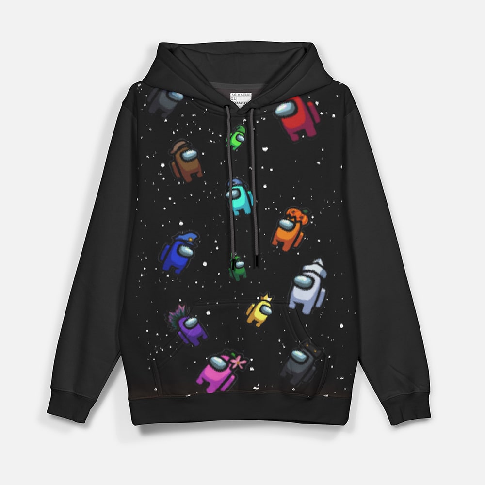 Among Us Gaming Spaceship Blend Pullover Hoodie
