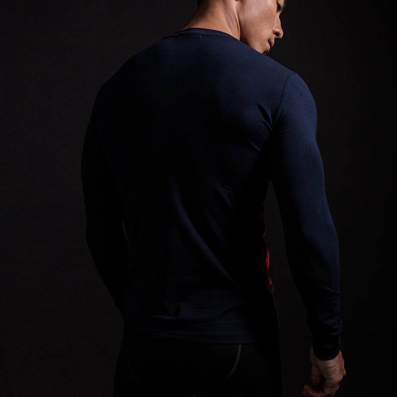 Ant-man Black and Red 3D Printed Ant-man Long Sleeve Shirt