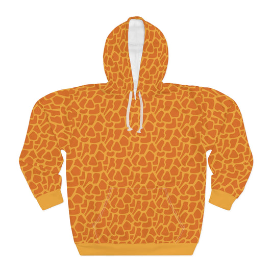 Aqua Dinosaur Skin Pattern Pullover Hoodie